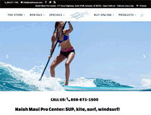 Tablet Screenshot of naishmaui.com